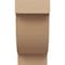 Ekena Millwork 8"W x 8"D x 16"H Wide Alpine Rough Cedar Woodgrain TimberThane Corbel, Primed Tan CORUR08X08X16ALPRCPR - alternate 6